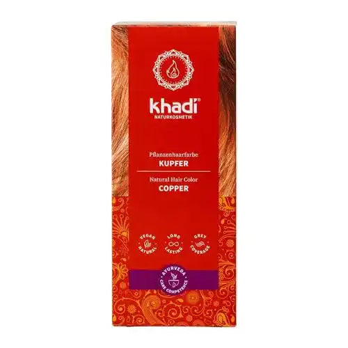 Die beste Kupfer-Haarfarbe Khadi KUPFER Pflanzenhaarfarbe, Haarfarbe 2026 Test Bestseller Kupfer-Haarfarbe Khadi KUPFER Pflanzenhaarfarbe, Haarfarbe
