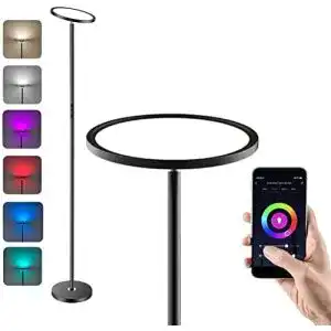 Deckenfluter Anten LED Smart Stehlampe 25W mit RGB