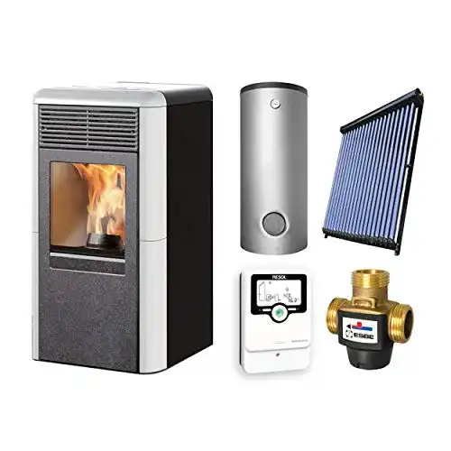 Wasserführender Pelletofen Italiana Camini KS0069 ITC Idropoint AE