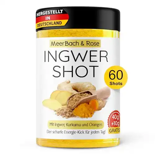 Die beste Ingwer-Shot MeerBach & Rose Fruchtig scharfer Ingwer Shot 2026 Test Bestseller Ingwer-Shot MeerBach & Rose Fruchtig scharfer Ingwer Shot