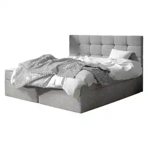Bett 160×200 Mirjan24 Boxspringbett Gazel mit 2 Bettkasten