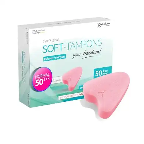 Die beste Soft-Tampons Joydivision, 50er Packung (1 x 50 Stück) 2026 Test Bestseller Soft-Tampons Joydivision, 50er Packung (1 x 50 Stück)