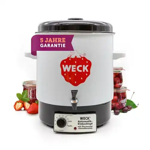 Die beste Glühweinkocher Weck Einkochautomat WAT 14A, Auslaufhahn 2026 Test Bestseller Glühweinkocher Weck Einkochautomat WAT 14A, Auslaufhahn