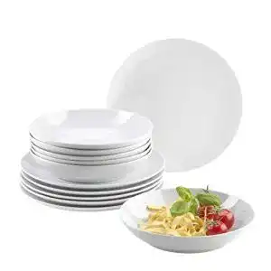 Geschirr Set MÄSER Mäser Barca Teller-Set, 6 Personen, 12-TLG.
