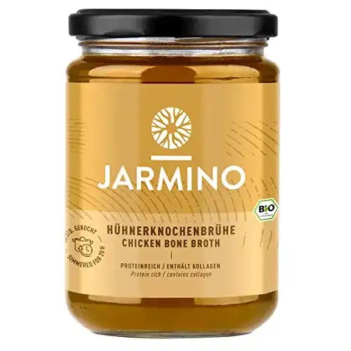 Knochenbrühe JARMINO BIO HUHN, 6x350ml, Hühnerbrühe BIO