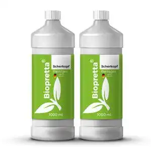 Scherkopfreiniger Biopretta 2x 1000 ml Nachfüllflüssigkeit