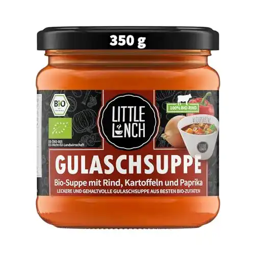 Gulaschsuppe Little Lunch Bio Eintopf Gulasch | 350ml | 100% Bio