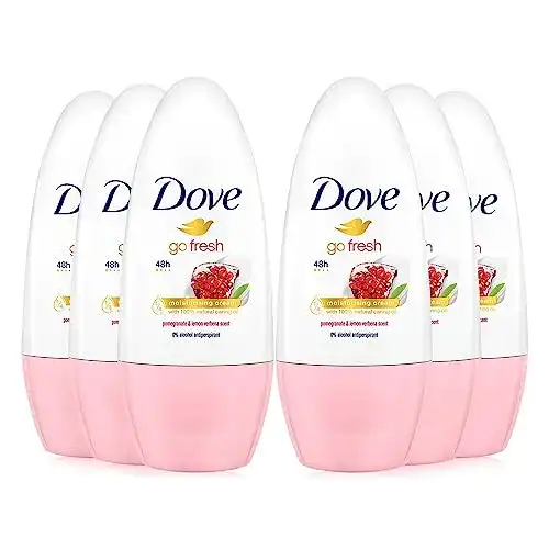 Deo-Roller Damen Dove Deoroller 6er Pack Go Fresh Granatapfel