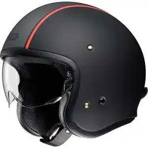 Shoei-Jethelm Shoei Helm J.O Carburettor TC-8 schwarz matt, M