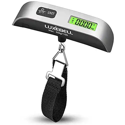 Kofferwaagen Luxebell ® Kofferwaage Gepäckwaage Digital
