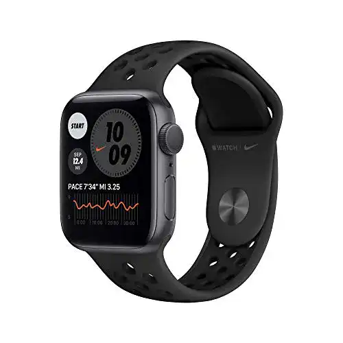 Laufuhr Apple Watch S6 Nike Aluminium 40mm Spacegrau