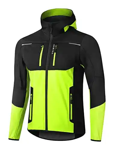 Winter-Fahrradjacke INBIKE Fahrradjacke Herren Wasserdicht