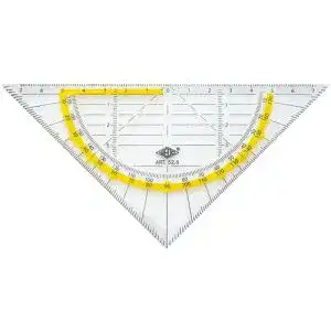 Geodreieck WEDO 525 Geometrie Dreieck 16 cm, Kunststoff