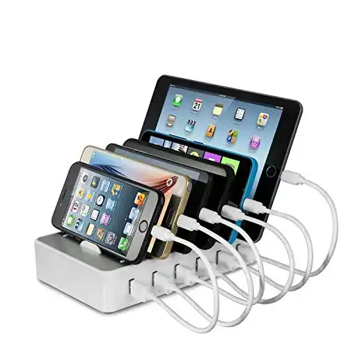 Handy-Ladestation YOJA Ladestation Mehrere Geräte 6 Port USB