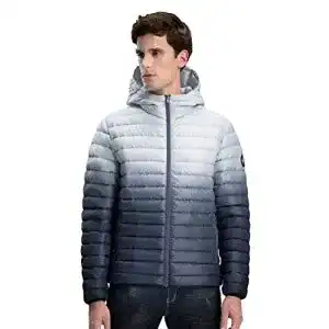 Daunenjacke Herren Extreme Pop Daunenjacke für Herren in reinweißem