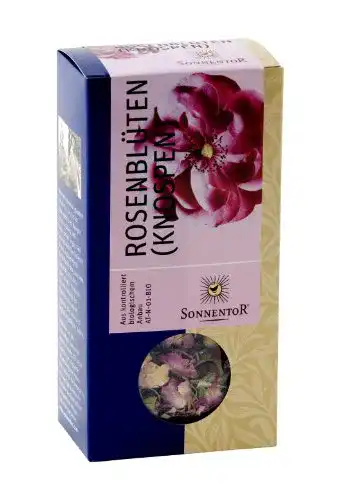 Sonnentor-Tee Sonnentor Tee Rosenblüten (Knospen) lose, 30 g