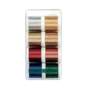 Maschinenstickgarn MADEIRA 8012 Metallic Classic 8 Spulen