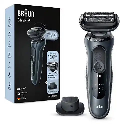 Braun Rasierer Braun Series 6 Sensitiver Rasierer Herren, EasyClick