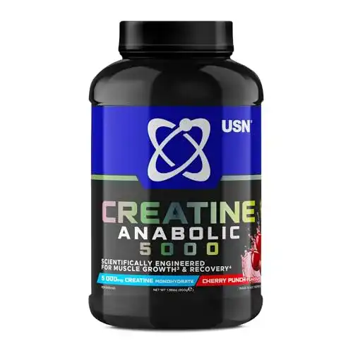 Creatin-Pulver USN Creatine Anabolic All-in-One, Kirsche, 900g