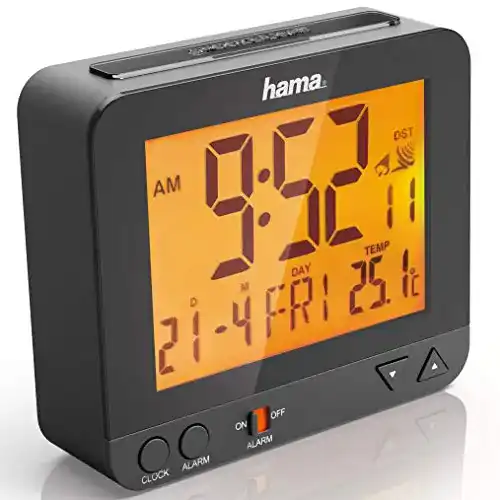 Die beste Digitaler Wecker Hama Funk-Wecker Digital RC550 Funkuhr 2026 Test Bestseller Digitaler Wecker Hama Funk-Wecker Digital RC550 Funkuhr