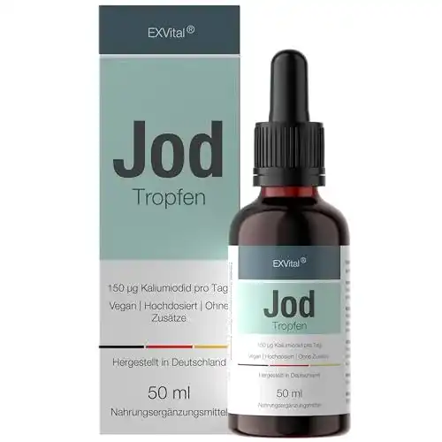 Jod flüssig EXVital Jod Tropfen, 180 µg hochdosiertes Kaliumiodid