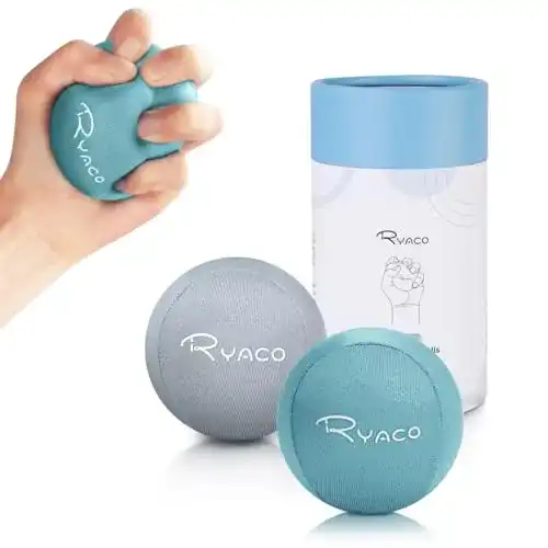 Antistressball Ryaco Antistress-Bälle, 2er-Set, Handtrainer