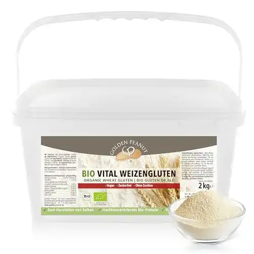 Speisestärke GOLDEN PEANUT Bio Vital Weizengluten 2 kg
