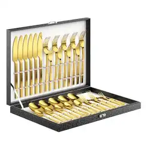 Besteckset 12 Personen Velaze 60-teiliges Besteckset aus Edelstahl