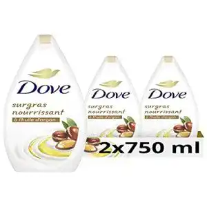 Dove-Duschgel Dove Duschgel mit Arganöl, 750 ml, 2 Stück