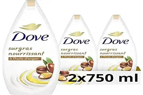 Dove-Duschgel Dove Duschgel mit Arganöl, 750 ml, 2 Stück