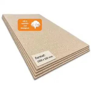 Korkplatten Trecor Pinnwand Korkplatte Format: 1000 x 500 mm