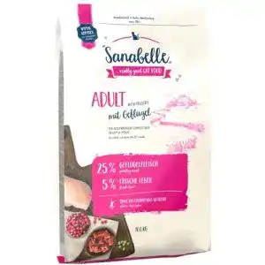 Sanabelle-Katzenfutter bosch Tiernahrung Adult mit Geflügel 10 kg