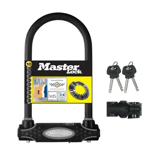Bügelschloss Master Lock [Schlüsselschloss] [mit Halterung]