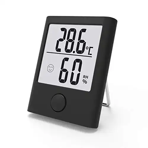 Thermometer BALDR B0341 Hygrometer Innen, Digital Tragbar