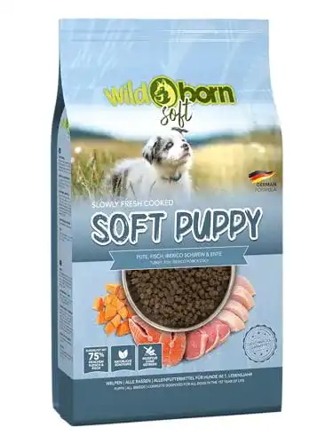Halbfeuchtes Hundefutter Wildborn Soft Puppy 4kg getreidefrei