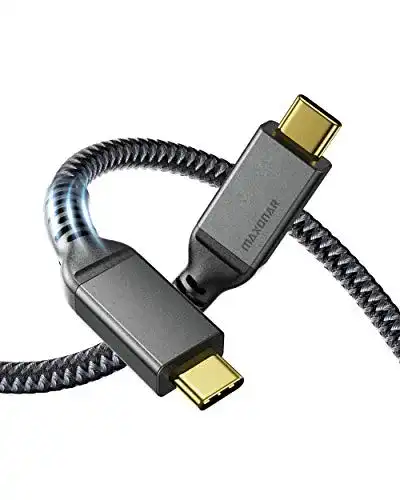 Die beste Thunderbolt-3-Kabel Maxonar Thunderbolt 3 Kabel 1,2 M, TB3 2026 Test Bestseller Thunderbolt-3-Kabel Maxonar Thunderbolt 3 Kabel 1,2 M, TB3
