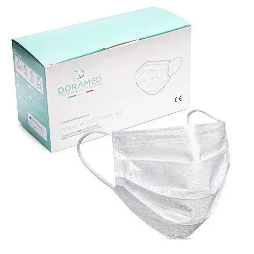 OP-Maske 100er-Pack DORAMED 100 Medizinische OP-Masken
