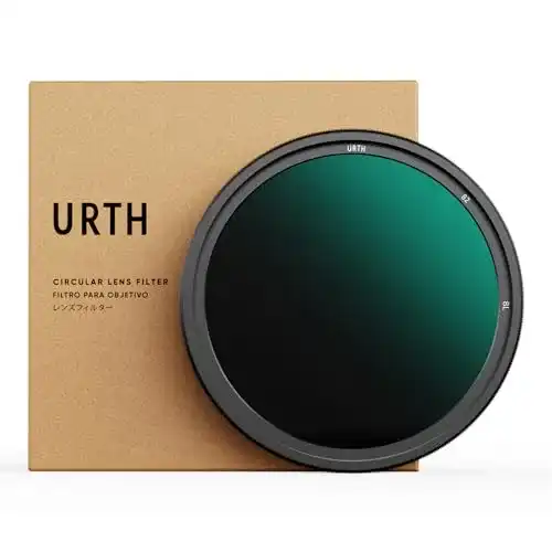 ND-Filter-Set Urth 82 mm Variabler Graufilter ND2-400, 1-8.6 Stop