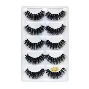 Künstliche Wimpern Anself 1, 5 Paare Lange Dick 3D