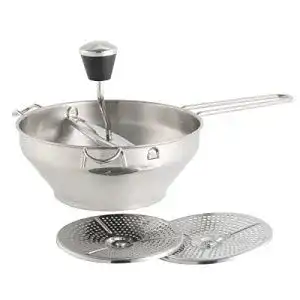 Passiermühle axentia 124152, Edelstahl inkl 3 Sieb-Einsätze