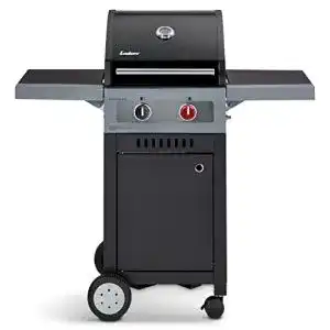 Gasgrill Enders ® BOSTON BLACK 2 TURBO, 2-Brenner Edelstahl