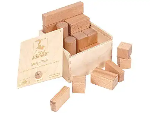 Die beste Bauklötze CreaBLOCKS Holzbausteine Baby-Pack 22 unbehandelt 2026 Test Bestseller Bauklötze CreaBLOCKS Holzbausteine Baby-Pack 22 unbehandelt
