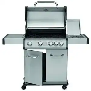 Justus-Gasgrill JUSTUS Geras Gasgrill (4+1), Silber, 1120