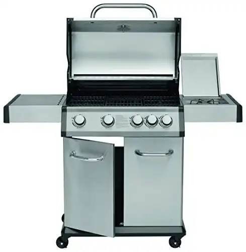 Justus-Gasgrill JUSTUS Geras Gasgrill (4+1), Silber, 1120