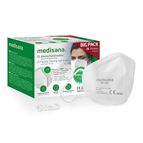 FFP2-Masken Medisana 33337 RM 100 Mondmasker, 25 Stuks