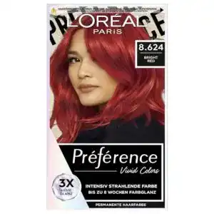 Rote Haarfarbe L’Oréal Paris Intensive dauerhafte Haarfarbe