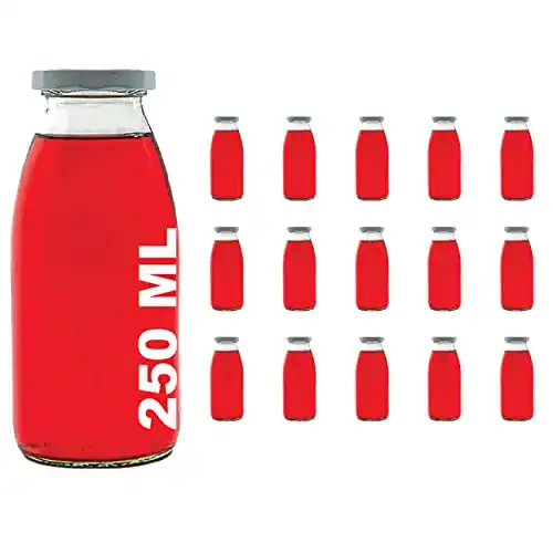 Milchflasche casavetro 15 oder 24 x 250 ml leere Glasflaschen
