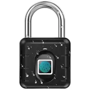 Vorhängeschloss Fingerabdruck AICase Padlock,IP67 wetterfest
