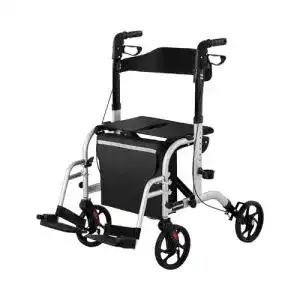 Rollator-Rollstuhl-Kombination Uniprodo UNI_ROLL_03 2in1
