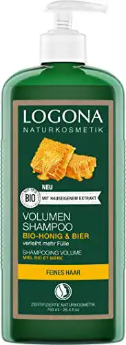 Bio-Shampoo LOGONA Naturkosmetik Volumen Shampoo Bier